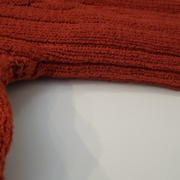 Hombre Barrage Sweater Winter Knit Crew Neck Size Medium Men Medium Burnt - Picture 4 of 12